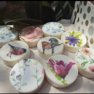 Decoupage soaps