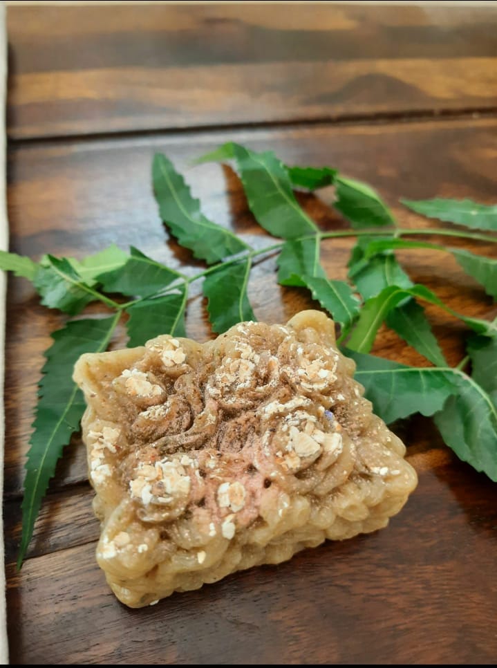 Neem and oats soap with tea tree oil